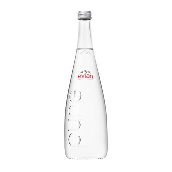 Минеральная вода без газа Evian Эвиан 0,75 стекло