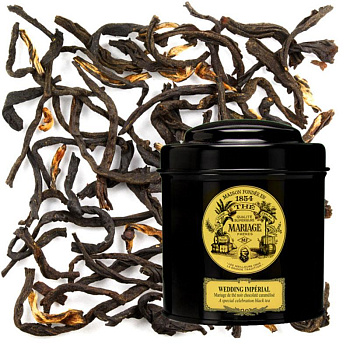 Черный чай Mariage Wedding Imperial, банка 100 гр