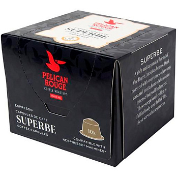 Кофе в капсулах «Pelican Rouge» Superbe (10 шт) для кофемашин (Формат: Nespresso)