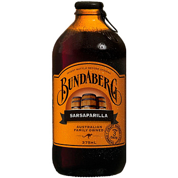 Напиток «Bundaberg» Sarsaparilla, Бандаберг - Сарсапарилла, 0.375л, стекло