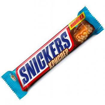 Батончик шоколадный Сникерс Криспер 40 грамм
