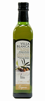 Масло VILLA BLANCA Organic Extra Virgin оливковое 500мл