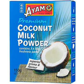 Сухое кокосовое молоко «Ayam» 150гр, картонная упаковка