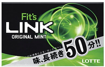 Жевательная резинка "FIT'S Link Original Mint" Свежая мята, 24.6гр