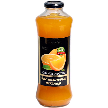 Нектар (АМА) Апельсин с мякотью 0.75л, стекло