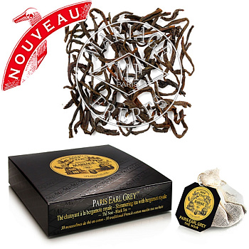 Черный чай Mariage Freres Paris Earl Grey, Саше 75 гр