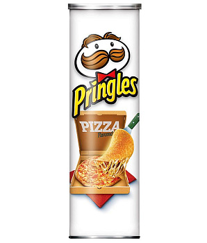 Pringles Чипсы Pizza 158 гр, 14 шт/уп