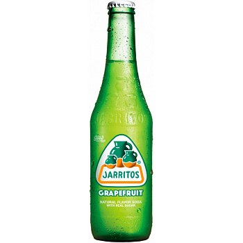 Газированный напиток «Jarritos» Grapefruit, Харритос Грейпфрут  0.37л, стекло