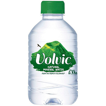 Минеральная вода без газа Volvic Вольвик 0,33л. пластик