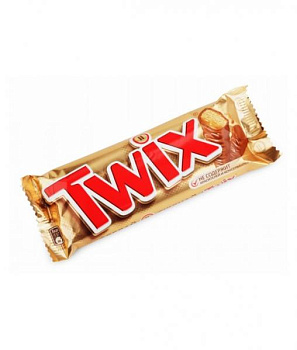 Батончик шоколадный Твикс Twix 55 грамм