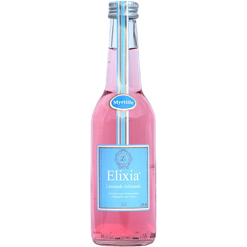 Лимонад «Elixia» Черника 0.33л, газ, стекло