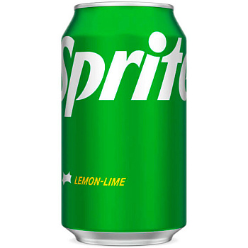Газированный напиток «Sprite» Lemon - Lime, Спрайт Лимон лайм 0.33л, банка (Германия)