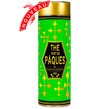 Зеленый чай Mariage Freres The Vert De Paques, Марьяж Фререс Пасхальный Зеленый Чай, банка 80 гр