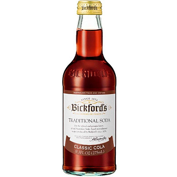 Напиток «Bickford and Sons» Classic Cola, Бикфорд энд Сонс Классическая Кола, 0.275л, стекло