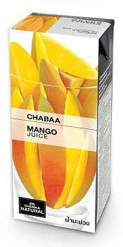 CHABAA Напиток с соком манго 0.180л