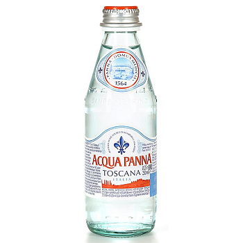 Минеральная вода без газа Acqua Panna Аква Панна. 0,25л. Стекло.