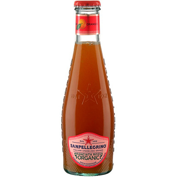 Сокосодержащий напиток S.Pellegrino Aranciata Rossa, С.Пеллегрино Красный Апельсиновый 0,2 л, 4 шт/уп, стекло