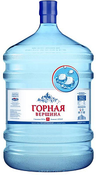 Минеральная вода "Горная вершина" 19л