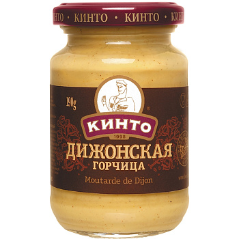 Горчица «Кинто» Дижонская, 170мл
