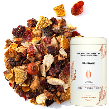 Фруктовый чай «George Cannon» Carnaval, банка 100гр