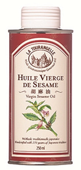 Масло кунжутное нерафинированное «La Tourangelle» Sesame Virgin Oil, Ла Туранжель 250мл ж/б