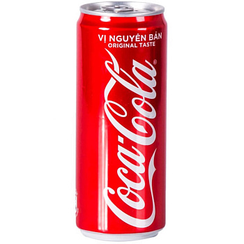 Газированный напиток «Coca-Cola» Original Taste, Кока-Кола 0.32, банка (Вьетнам)