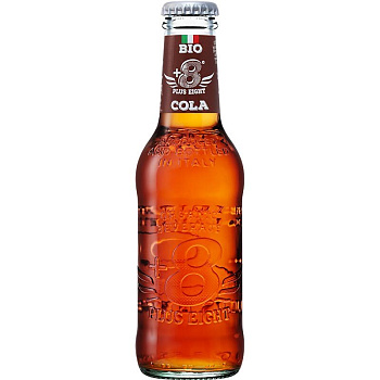 Напиток Тоник «Plus Eight +8» Cola, Плюс Восемь Кола, 0.2, стекло