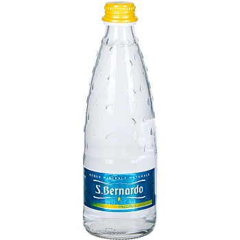 Минеральная вода «San Bernardo» Frizzante, Сан Бернардо фризанте 0.33л, с газом, стекло
