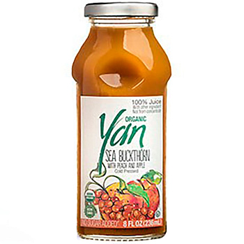 Сок «Yan Bio» Органика Облепиха, Персик, Яблоко 0.25 литра