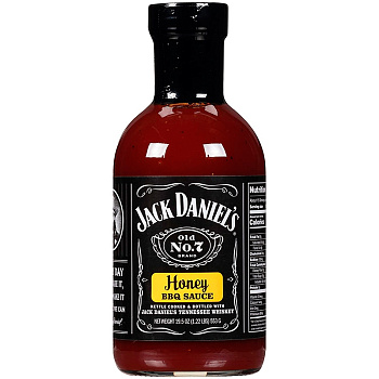 Соус «Jack Daniel's Honey BBQ Sauce», Медовый соус для барбекю 553гр. стекло
