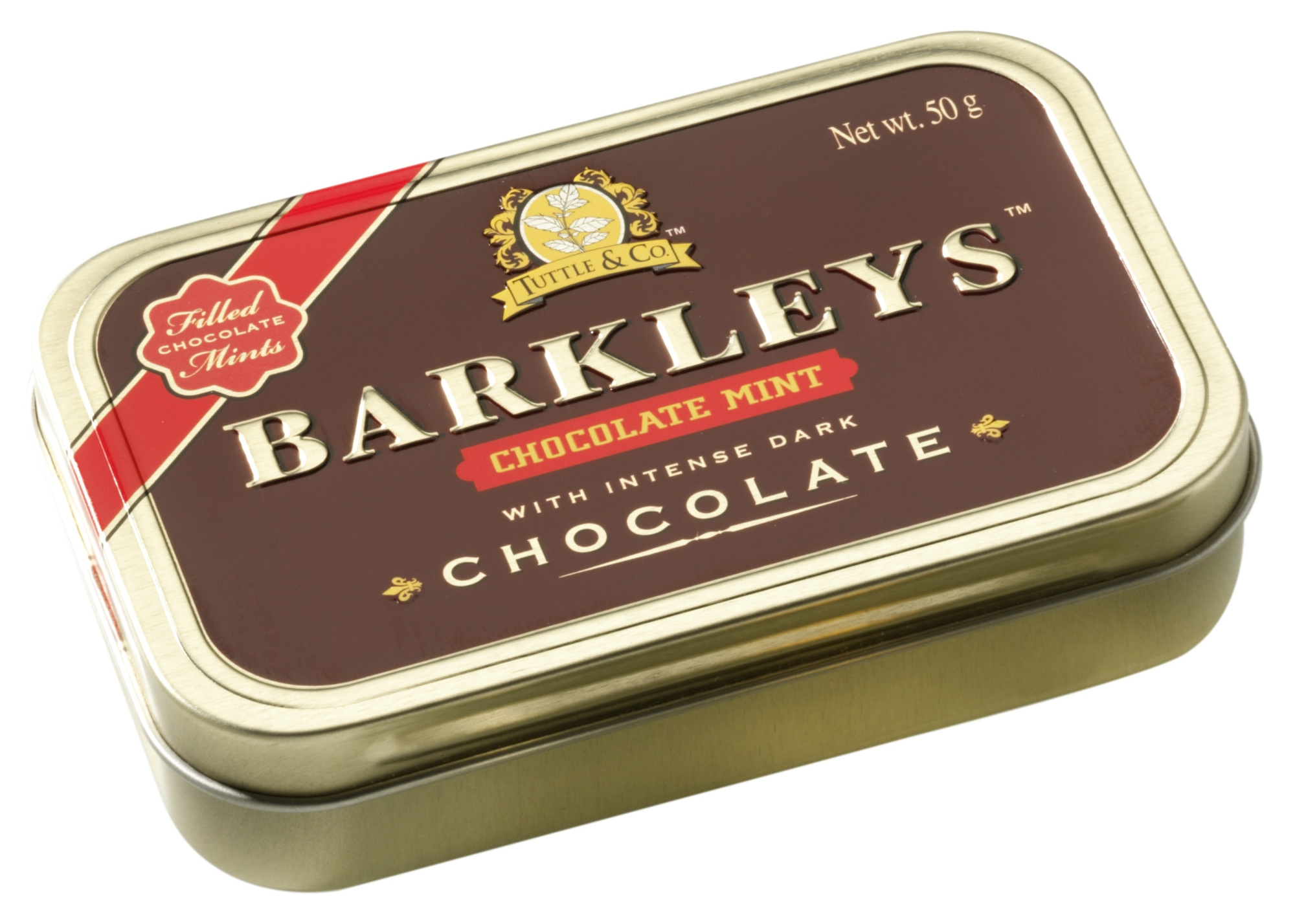 Impulse Леденцы BARKLEYS CHOCOLATE MINT 50гр ж/б
