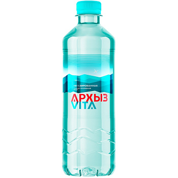 Минеральная Вода «Архыз Vita» 0.5л, пэт, без газа