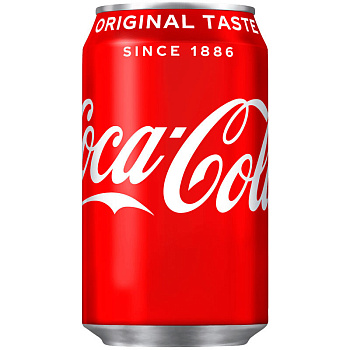 Газированный напиток «Coca-Cola» Original Taste, 0.33, банка (Англия)