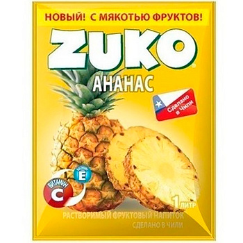 Impulse Сухой сок "ZUKO" Ананас 25гр