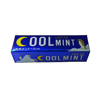 Жвачка «Lotte» Cool Mint, Лотте Кул Минт (пластинки), 31г.