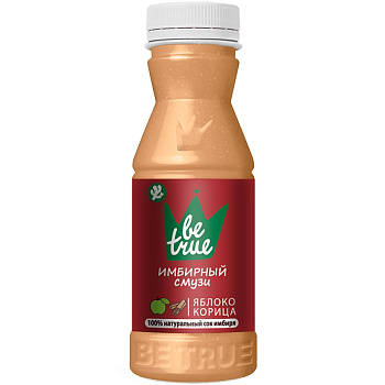 Смузи Имбирный «Be True» Яблоко, Корица, 250мл