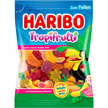 Мармелад «Haribo Tropifrutti, Харибо Тропические Фрукты, 200гр