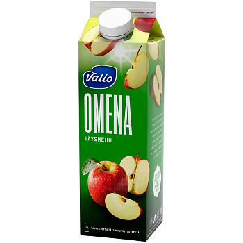 Натуральный Финский сок Valio Яблоко 1л.