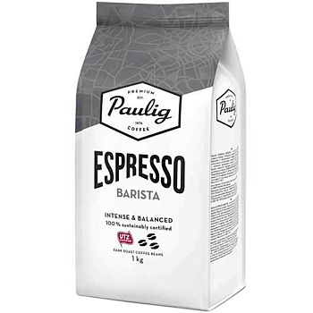 Кофе «Paulig» Espresso Barista , Эспрессо Бариста 1кг, зерно