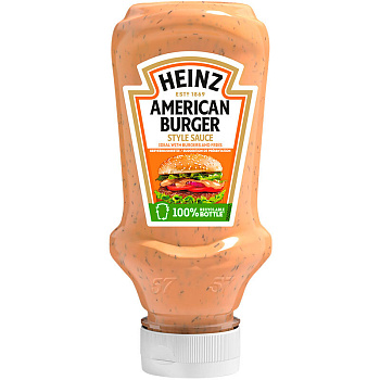 Соус «Heinz» American Burger Style Sauce, Хайнц Американ Бургер Стайл, 220мл