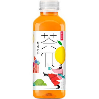 Холодный чай NongFu Spring Tea π, НонгФу Спринг Ти Чай Пи, черный чай с лимоном 500мл, пэт
