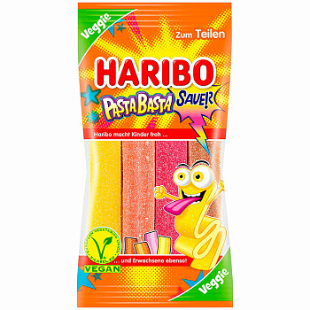 Мармелад «Haribo» Pasta Basta Sauer (Vegan), Харибо Паста Баста, 175гр