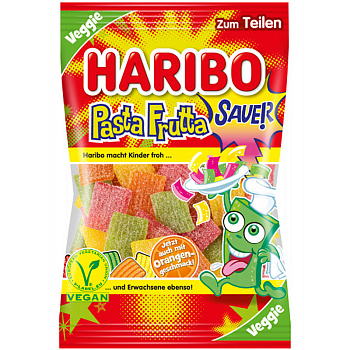 Мармелад «Haribo» Pasta Frutta, Харибо Паста Фрутта, 160гр