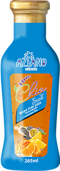 Aziano сок Мультифрукт с семенами чиа, 265 мл, 24 шт/уп, стекло