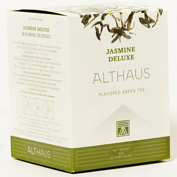 Зеленый чай Альтхаус Жасмин Делюкс Jasmine Deluxe Pyra-Pack 15 шт.