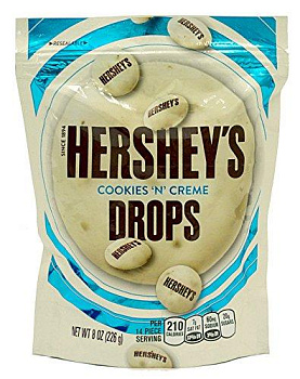 Hershey`s Конфеты Cookies `N' Creme DROPS 226 гр, 8 шт/уп