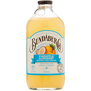 Напиток «Bundaberg» Pinapple & Coconut, Бандаберг - Ананас и Кокос, 0.375л, стекло