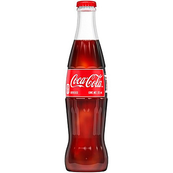 Coca Cola Кока Кола 0.355л, Стекло (Мексика)