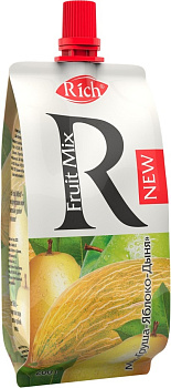 Рич Пюре Груша-Яблоко-Дыня 0,2 литра.