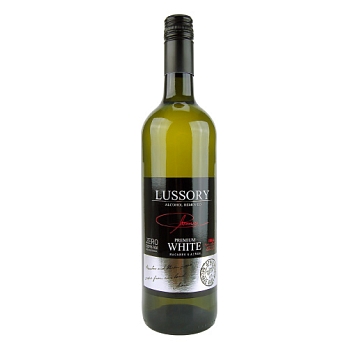 Безалкогольное вино Lussory Premium White Macabeo Airen (Испания), 750 мл